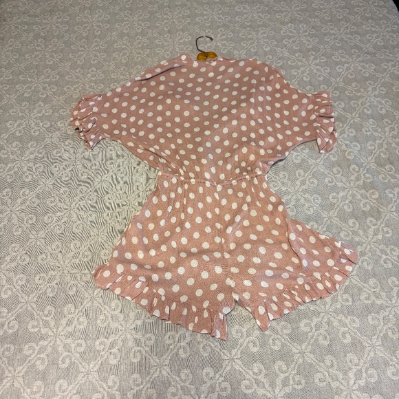 Elan Romper - Polka Dot Bathing Suit Cover Up - Picture 7 of 8